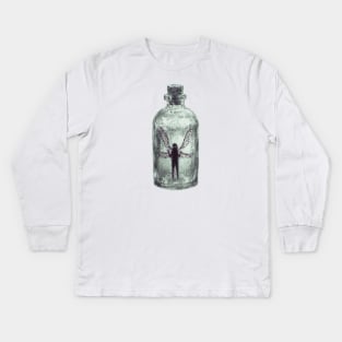 Fairy in a Jar Kids Long Sleeve T-Shirt